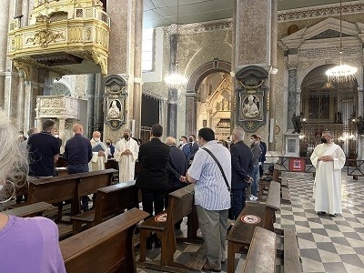 L'ARCIVESCOVO INCONTRA LA COMUNITA' ACCADEMICA: CHIUSURA A.A. 2020-2021