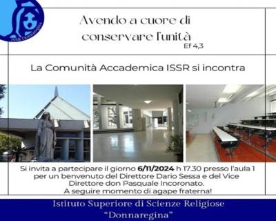 6 novembre 2024: INAUGURAZIONE A.A. 24-25